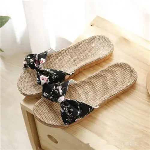 Stylish Women Flax Slippers Casual Summer Flower Elegant Fashion Slippers For Womens - ALLURELATION - 502, Beach Slippers, Casual Slippers, Comfort Slippers, Elegant Slippers, Fashion Slippers, Home Slippers, Luxury Slippers, Shoes, Slippers, Soft Slippers, Stylish Slippers, Summer Slippers, Women Shoes, Women Slippers, Womens Shoes, Womens Slippers - Stevvex.com