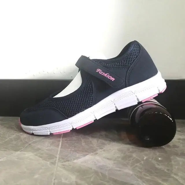 Summer Breathable Women Sneakers Sport Mesh Elegant Comfortable Fashion Sneakers - ALLURELATION - 502, Athletic Sneakers, Beach Sneakers, Casual Sneakers, Elegant Sneakers, Modern Sneakers, Sneakers, Sport Sneakers, Sport Women Sneakers, Strong Sneakers, Stylish Sneakers, Summer Sneakers, Women Sneakers, Womens Sneakers - Stevvex.com