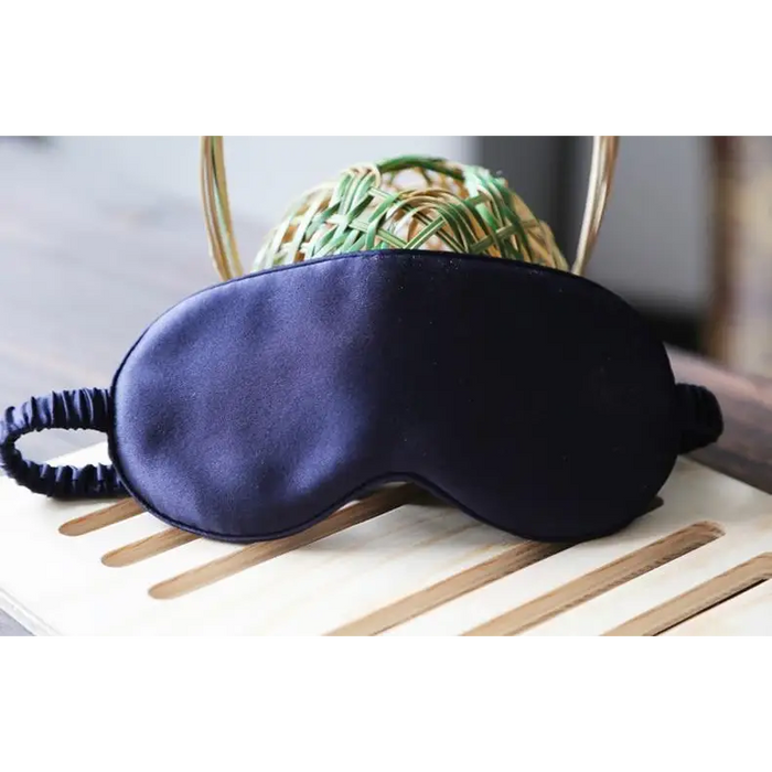 Super Smooth Mulberry Silk Sleep Eye Mask & Blindfold With Elastic Strap Travel Eye Patch Soft Nap Eye Patch Eye Cover