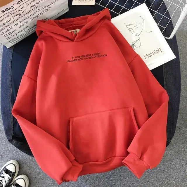 Teens Girls Funny Letter  Oversized Hoodies Women Sweatshirts Hooded Sweats Long Sleeve Autumn Warm Women's Clothing - Treko - Casual Tracksuit, Cool Fashion, Cool Hoodies, Female Fashion, Hoodies, Jacket Hoodies, Loose Hoodies, Luxury Hoodies, Modern Hoodies, New Hoodies, Stylish Hoodies, Women fashion, Women Hoodies- Stevvex.com