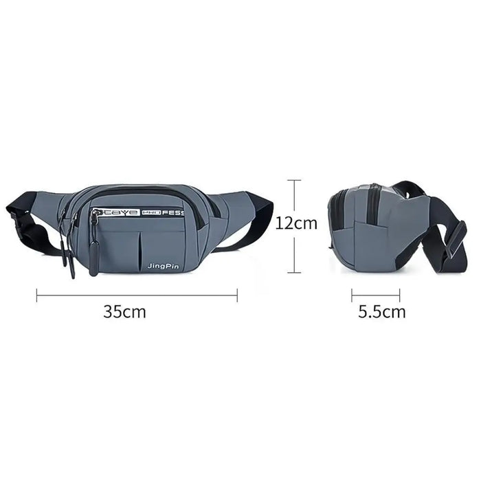 Trendy Waist Pouch Bag Hip Pack With Adjustable Straps for Casual Travel Hiking Running Outdoor Sports Classy Money