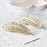 Unique Rhinestones Luxurious Feather Hair Crystal Hairpin For Women Luxury Feather Gold And Silver Hair Clip For Women