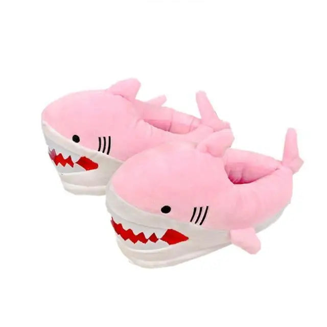 Warm Shark Womens Home Slippers Fashion Plush Winter Funny Elegant Women Slippers - ALLURELATION - 502, Home Slippers, Luxury Slippers, Modern Slippers, Plush Slippers, Shark Slippers, Slippers, Soft Slippers, Strong Slippers, Stylish Slippers, Summer Slippers, Winter Slippers, Women Slippers, Womens Slippers - Stevvex.com