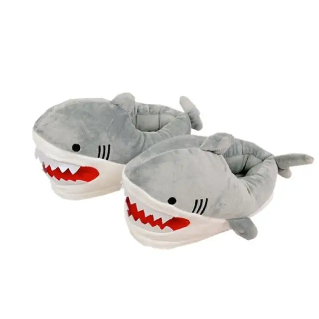 Warm Shark Womens Home Slippers Fashion Plush Winter Funny Elegant Women Slippers - ALLURELATION - 502, Home Slippers, Luxury Slippers, Modern Slippers, Plush Slippers, Shark Slippers, Slippers, Soft Slippers, Strong Slippers, Stylish Slippers, Summer Slippers, Winter Slippers, Women Slippers, Womens Slippers - Stevvex.com