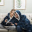 Winter Oversized Wearable Blanket Women Hoodies Sweatshirt TV Blanket With Sleeves Pullover Warm Soft Unisex Hoody Comfortable Sweatshirts For Autumn - STEVVEX Fashion - 722, Blanket With Sleeves Pullover, Clothes, comfortable hoodie, Giant Wearable Blanket, Hoodie, Oversized Blanket, Oversized Hoody, Oversized Wearable Blanket, soft hoodie, TV Blanket, TV Blanket With Sleeves, Warm Hoodie, Wearable Blanket, Winter Warm Hoodies, Women Hoodies, Women Sweatshirt - Stevvex.com