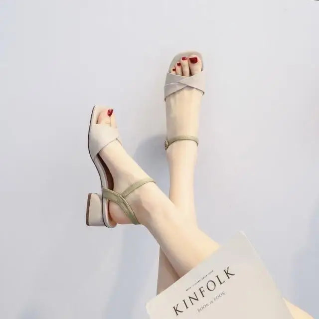 Women Fashion Summer Sandals Elegant Easy Comfort Style Non Slip Womens Sandals - ALLURELATION - 502, Ankle Strap, Ankle Strap Sandals, Beach Sandals, Classic Women's Sandals, Comfort Sandals, Elegant Sandals, Fashion Sandals, Modern, Modern Sandals, Sandals, Shoes, Summer Sandals, Women Sandals, Women Shoes, Womens Sandals, Womens Shoes - Stevvex.com