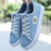 Women's Blue Canvas Sneakers Breathable Classic Summer Denim Stylish Fashion Women Sneakers - ALLURELATION - 502, Blue Sneakers, Breathable Sneakers, Canvas Sneakers, Comfort Sneakers, Denim Sneakers, Elegant Sneakers, Luxury Sneakers, Modern Sneakers, New Shoes, New Style, Sneakers, Sport Sneakers, Strong Sneakers, Stylish Sneakers, Summer Sneakers, Women Sneakers, Womens Sneakers - Stevvex.com