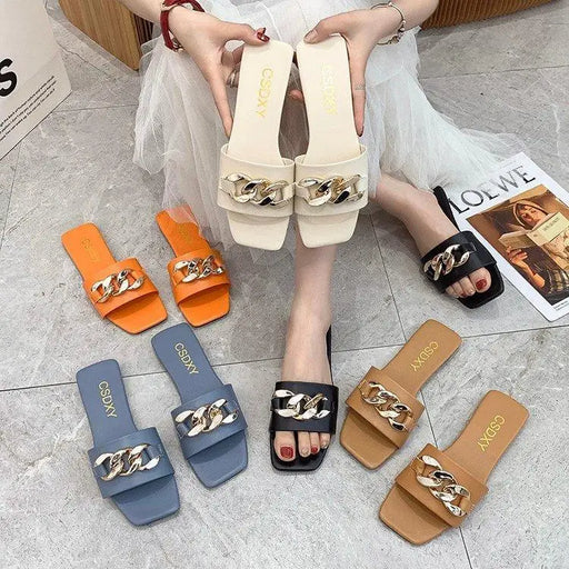 Women Summer Cute 2021 Slippers Flip Flop comfortable Outfit - Outdoor Summer Sandals For Women - ALLURELATION - 502, best choice sandals, Best Quality Sandals, Best Selling Sandals, comfortable sandals, cute sandals, Sandals, sandals for women, slippers, summer sandals, trending sandals, women sandals - Stevvex.com