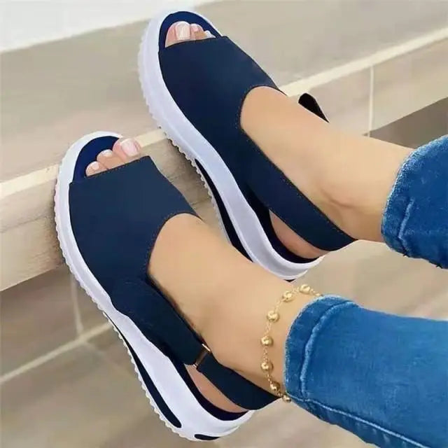 Womens Casual Stylish Sandals Summer Flats Elegant Comfort Buckle Strap Fashion Design - ALLURELATION - 502, Beach Sandals, Black Sandals, Buckle Strap, Buckle Strap Sandals, Elegant Sandals, Exclusive Womens Sandals, Fashion Sandals, Flats Sandals, Luxury Sandals, Modern Sandals, New Style, Women Sandals, Womens Sandals - Stevvex.com