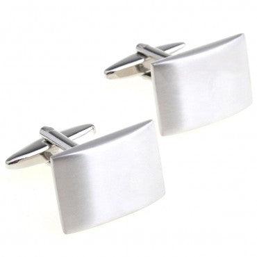 1 Pair Silver Color Stainless Steel Metal Cufflink Simple Classic Cuff Link Big Promotion Men Gift For Wedding Business Shirt Accessories Unique Men Jewelry