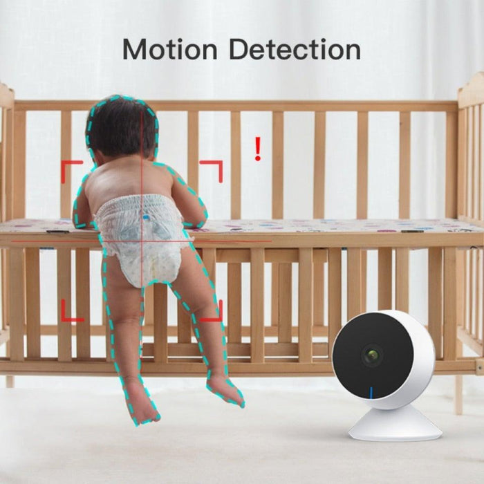 1080P IP Wifi Camera Indoor Surveillance Camera Baby Monitor Mini Cam Home Security Webcam Motion Detection with Night Vision AIl Human Detection Activity Zone - STEVVEX Gadgets - 122, baby monitor, frequency detector monitor, home security monitor, indoor survilance monitor, mini home security cam, monitor for baby, webcam, webcamera - Stevvex.com