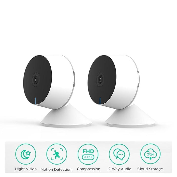 1080P IP Wifi Camera Indoor Surveillance Camera Baby Monitor Mini Cam Home Security Webcam Motion Detection with Night Vision AIl Human Detection Activity Zone - STEVVEX Gadgets - 122, baby monitor, frequency detector monitor, home security monitor, indoor survilance monitor, mini home security cam, monitor for baby, webcam, webcamera - Stevvex.com