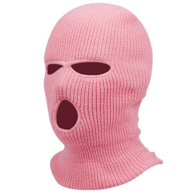 1Pc Embroidery Balaclava Face Mask 3-Hole for Cold Weather, Winter Ski Mask for Men and Women Thermal Cycling Mask Christmas Gift Face Scarf Mask Sunscreen Dustproof Army Cycling Hunting Fishing Tactical Airsoft Hat