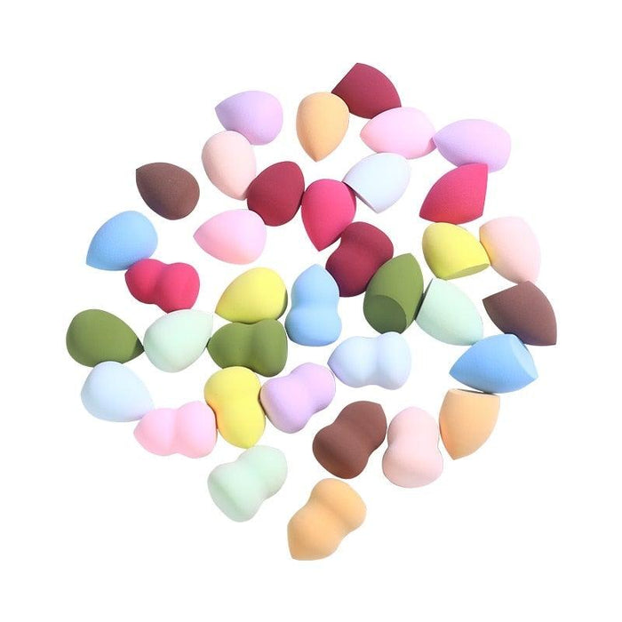 1Pc Women's Makeup Cosmetic Puff Powder Smooth Sponge Beauty Make Up Tools And Accessories Blending Shape Colorful Soft Design - STEVVEX Beauty - 100, Beauty, Cleaning Protection, Cleaning Sponge, Colorful Sponge, Egg Sponge, Elegant Makeup Sponge, Makeup, Makeup Accessories, Makeup Face Sponges, Makeup Removal Sponge, Makeup Sponges Set, Skin Cleaner, Stylish Makeup Sponge, Womens Cleaning Sponge, Womens Cosmetic, Womens Makeup Sponges - Stevvex.com