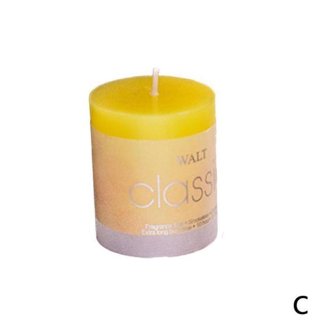 1pcs Scented Candles Craft Pure Soy Wax Wedding Column Wax Gifts Smokeless Fragrant Candle  Holiday Candles Winter Scented Soy Candles Fall Candles Decor Aromatherapy Candles