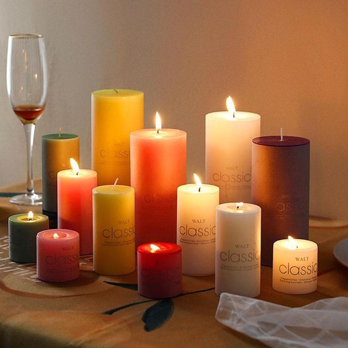 1pcs Scented Candles Craft Pure Soy Wax Wedding Column Wax Gifts Smokeless Fragrant Candle  Holiday Candles Winter Scented Soy Candles Fall Candles Decor Aromatherapy Candles