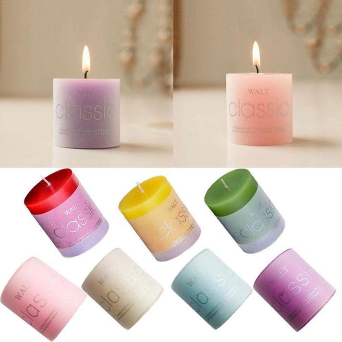 1pcs Scented Candles Craft Pure Soy Wax Wedding Column Wax Gifts Smokeless Fragrant Candle  Holiday Candles Winter Scented Soy Candles Fall Candles Decor Aromatherapy Candles