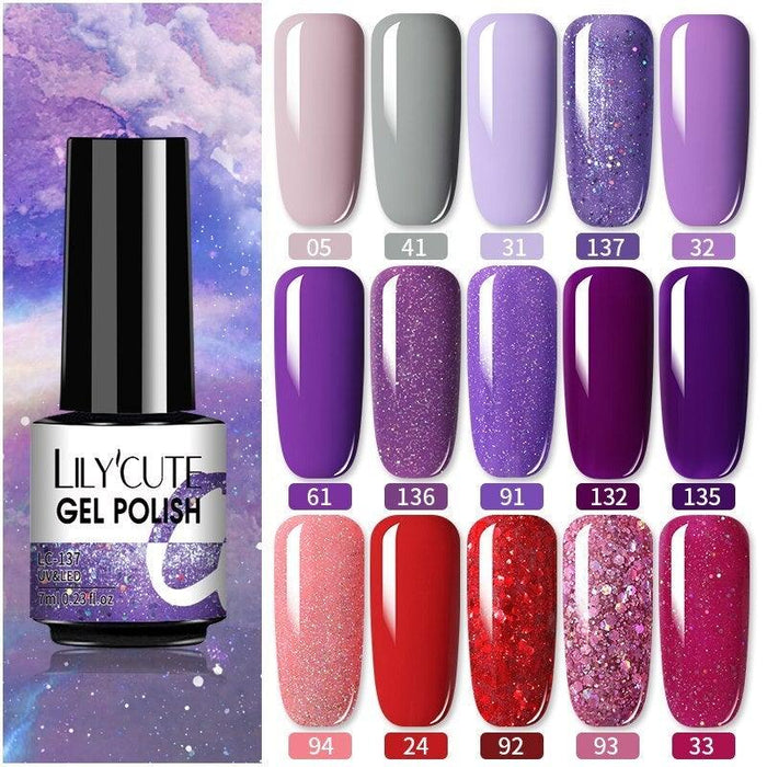 2022 New Fashion Purple Womens Nail Gel 7ml Permanent UV LED Base Matte Glossy Luxury Colorful Effect Nail Gel for Women and Girls - STEVVEX Beauty - 99, Art Manicure, Art Nail Polish, Colorful Nail Polish, Cracked Nail Polish, Elegant Nail Polish, Fashion Nail Polish, Gel Nail Polish, Glitter Nail Polish, Glossy Nail Polish, Luxury Design, Luxury Drawing Design, Luxury Women Nail Polish, Matt Nail Polish, Nail gel, Nail Polish, Women Nail Polish, Womens Nail Polish - Stevvex.com