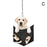 2D Cute Cat Puppy Car Hanging Kitten Dog Simulation Model Creative Car Interior Decor Animal Acrylic Pendant Kid Toy Gift Dog Car Hanging Ornament for Cat Lover Cat Car Hanging Ornament with Colorful Cute Cat Girl Car Interior Hanging