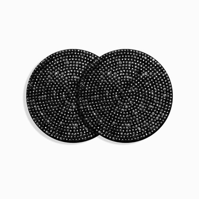 2PCS Diamond Car Coaster Water Cup Slot Non-Slip Mat Silica Gel Pad Bling Car Coasters Silicone Crystal Car Cup Holder Mat Car Gadget Universal Bling Car Cup Mat Holder Insert Crystal Rhinestone Vehicle Cup Coaster Bling Car Accessories for Woman - ALLURELATION - 553, Car Accessories, Car Cup Mat Holder, Car Gadgets, cars, Cup Holder, Cup Holder Mat Car Gadget, Cup Mat, Diamond Car, Mat Car Gadget, Rhinestone Cup Holder, Rhinestone Vehicle Cup Coaster - Stevvex.com