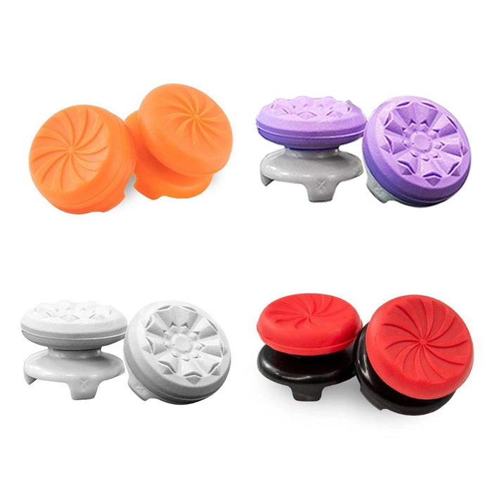 2PCS Non-slip Soft Silicone Thumbstick Joystick Grip High-Rise Caps Covers Game Controller Button Stick Cover Switch Joystick Grip Cap Part Analog Cap Controller - STEVVEX Game - 221, 6 fingers all in one, All in one game, all in one game controller, black gamepad, cap covers, CAP JOYSTICK, classic games, classic joystick, compatible with pc, controller for mobile, controller for pc, game, high rise caps, joystick, non slip design, silicon thubstick, soft silicon cap for joystick - Stevvex.com