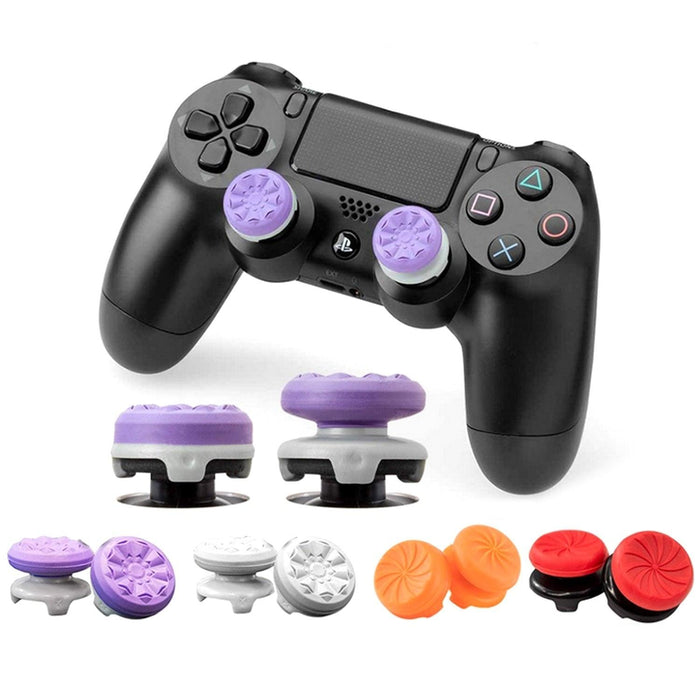 2PCS Non-slip Soft Silicone Thumbstick Joystick Grip High-Rise Caps Covers Game Controller Button Stick Cover Switch Joystick Grip Cap Part Analog Cap Controller - STEVVEX Game - 221, 6 fingers all in one, All in one game, all in one game controller, black gamepad, cap covers, CAP JOYSTICK, classic games, classic joystick, compatible with pc, controller for mobile, controller for pc, game, high rise caps, joystick, non slip design, silicon thubstick, soft silicon cap for joystick - Stevvex.com