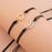 2pcs / Set Minimalist Sun Moon Charm Couple Bracelet Card Love Jewelry Gift Adjustable Braided Rope Bracelets Pinky Pomise Matching Relationship Bracelets For Best Friends Couple