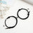 2PCS/Set Alloy Couple Magnetic Attraction Ball Creative Bracelet Stainless Steel Friendship Rope Mutual Attraction Bracelets Vows Of Eternal Love Jewelry Gifts For Boyfriend Girlfriend Best Friend