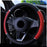 38CM Car Steering Wheel Cover Auto Steering Wheel Braid On The Steering Wheel Cover Case Steering Wheel Cover Universal Microfiber Leather Viscose Breathable Anti-Slip Universal Genuine Leather Auto Car Steering Wheel Cover Car Accessories