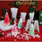 3D Christmas Candle Silicone Mold Santa Claus Christmas Tree 3D Silicone Candle Resin Mold DIY Aromatherapy Wax Candle Soap Concrete Clay Craft Cake Home Party Decor Creative DIY Scented Aromatherapy Candle Making Mold Decor