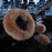 3PCS Fur Steering Wheel Cover Set Real Sheepskin Auto Plush Warm Fluffy Fuzzy Women Winter Fashion Wool Fur Soft Furry Steering Wheel Covers Blue Fluffy Handbrake Cover Gear Shift Cover Fuzz Warm Non-slip Car Decoration Car Accessories for Women Girl