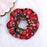 4.38 Inch Fashion Christmas Scrunchie Elastic New Handmade Head Bands Hair Rope Ponytail Holder Headdress Ponytail Holder Accessories for Women