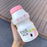 480ml Plastic Water Bottle Tour Drinking Bottle  Shape Cute Lovely Milk Carton Shaker Bottle for Kids / Girl /Adult Glass Fruit Water Bottle Without 480ml BPA Pretty Water Bottles of Strawberry Milk Heat Resistant Water Bottles