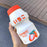 480ml Plastic Water Bottle Tour Drinking Bottle  Shape Cute Lovely Milk Carton Shaker Bottle for Kids / Girl /Adult Glass Fruit Water Bottle Without 480ml BPA Pretty Water Bottles of Strawberry Milk Heat Resistant Water Bottles