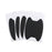 4Pcs/Set Car Door Sticker Carbon Fiber Scratches Resistant Cover Scratches Resistant Cover Auto Handle Protection Film Exterior Styling Accessories Door Sticker Carbon Fiber Scratches Resistant Cover Car Handle Protection Film Exterior Styling Accessories