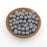 50pcs Silicone Beads 9/12/15mm Round Pearl Silicone Beads For Jewelry Making Bracelet Necklace Jewelry Accessories Silicone Round Beads Loose Pearl Beads