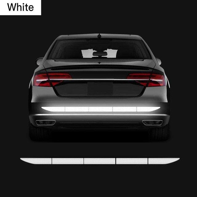 5pcs/set Car Reflectance Reflector Sticker Auto Strong Reflective Stickers  Car Body Trunk Exterior Auto Accessories Reflective Tape Reflex Reflective Stickers Car Trunk Reflective Stickers Night Visibility Reflective Decal Waterproof Exterior Warning