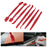 7pcs/set Car Vinyl Wrap Film Squeegee Scraper Car Vinyl Wrap Tools Edge-closing Tool for Automobile Film Sticking Car Styling Auto Accessories Car Wrap Film Squeegee Scraper Tools Edge-closing Tool for Automobile Film Sticking Car Styling Auto Accessories