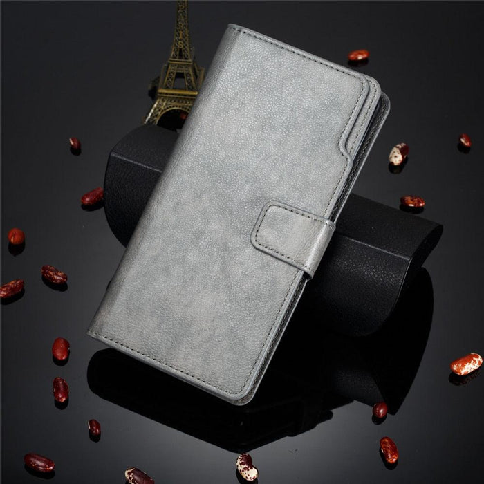 Retro PU Leather Case For Xiaomi Redmi Note 10 10S 9 9S 9A 9C 9T 8 8A 8T 7 7A 6 5 4 4X Pro Card Slot Frame Holders Wallet Cover Protective Case Card Slot Shockproof Durable Wallet Cover Soft Inner Phone Case