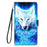 Painted Leather Flip Phone Case For Xiaomi Redmi 8 9 9A 9C 9T Redmi 10 Lion Cat Butterfly Wallet Card Holder Stand Book Cover Colorful PU Leather Wallet Flip Cover Shockproof Card Slots Holder Side Pocket Magnetic Closure Stylish Case