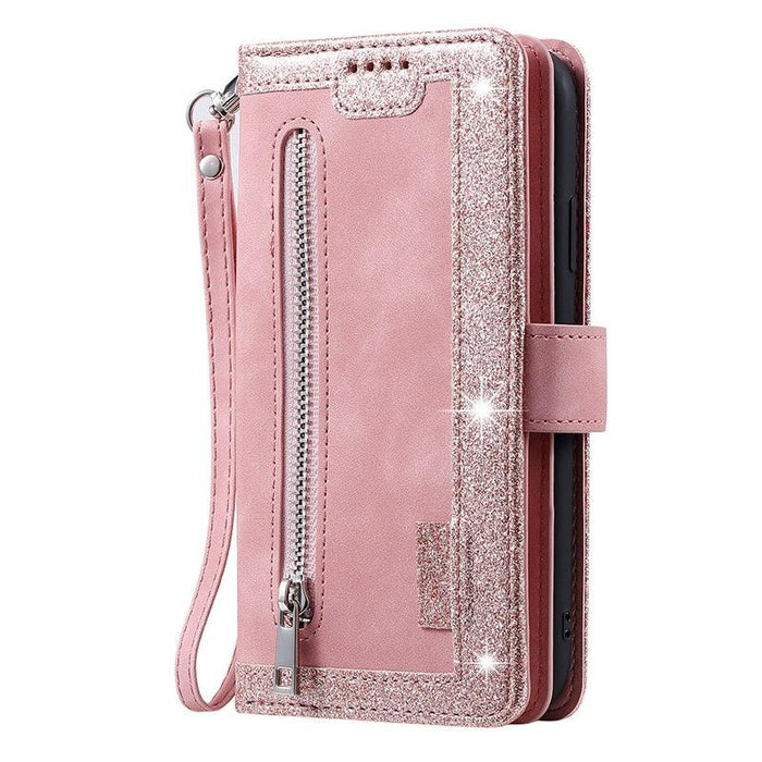 Business Blue New Cards Flip Leather Case For iPhone 14 13 12 11 Pro Max 10 X 6 6s 7 8 Plus XR XS Max Multifunctional Wallet Phone Case  Multi-Card Wallet Leather iphone Case