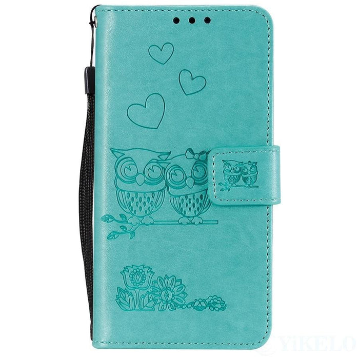 Love Couple Leather Case For iPhone 12 11 Pro  mini Phone Flip Wallet Soft Cover Shockproof Floral Cute Modern Leather Wallet Phone Case For iPhone