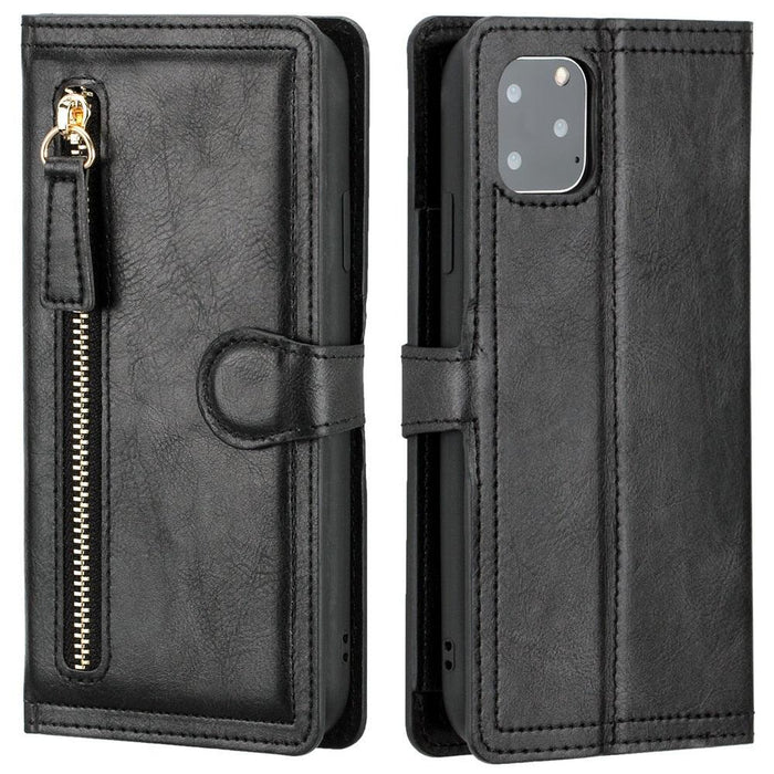 Luxury Leather Flip Wallet Case For iPhone 14 13 Pro MAX 11 12 Mini X XS XR Card Holder Stand Cover Shockproof PU Leather Wallet Card Holder Slots Cover Iphone Phone Case With Magnetic Buckle