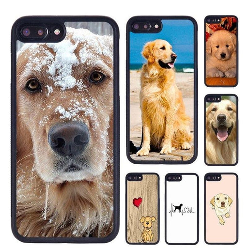 Golden Retriever Dog Cute Puppy Phone Case For Iphone 14 5 6 7 8 Plus X Xr Xs 11 12 13 Pro Max  Ultra Full Protective Liquid Silicone Case Back Cover For Iphone