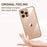 Elegant Unisex Clear Transparent Soft Case For iPhone 13 Pro Max 12 11 13Pro 14 Shockproof Ultra Thin Bumper Cover Luxury Cover Back Cover for iPhone