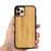 Vintage Wooded Back Case For iPhone 14 13 Mini 12 SE XR X S Max 8 7 Plus Genuine Bamboo Wooden Hard Phone case iPhone 11 Pro Max Strong Hard Protective Case For iPhone