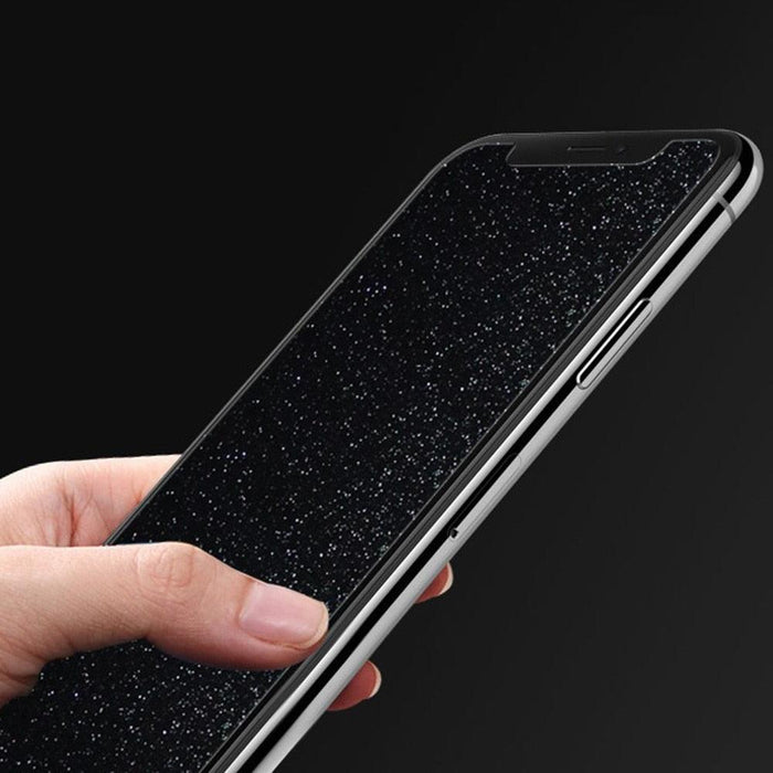 9H Diamond Glitter Tempered Glass For iPhone 13 12 11 14 Pro MAX X XR XSMAX XS 6 7 8 Plus 12/13 Glass Protective Film Glitter Shiny Scratch Resistant Tempered Glass Screen Protector