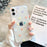 Love Heart Transparent Shockproof Phone Case For iPhone 12 11 Pro Max 7 8 Plus X XS Max XR Lens Protection Soft Cover Love Heart Pattern Soft Flexible Ultra-thin Shockproof Cover Women Girls Phone Case