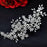 Wedding Bridal Styling Barrette Letter Headband Rhinestone Crystal Headpiece Wedding Accessories For Women Pageant Crowns  Cubic Zirconia Luxury Wedding Hair Accessories Hair Headdress For Women