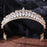 New Gold Color Crown Hair Accessories Luxury Crystal Tiara For Women Wedding Headdress Bridal Hair Jewelry Crystal Crown Pageant Bridal Wedding Hair Jewelry Accessories